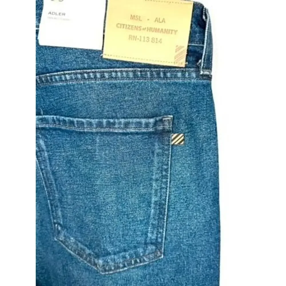 Citizens of Humanity Billy Reid Adler Tapered Classic Jeans Mens 36 Eris NWT